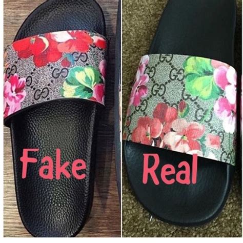 fake gucci girl slides|the real gucci slides.